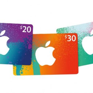 Carte iTunes 30$