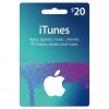 carte itunes 20$