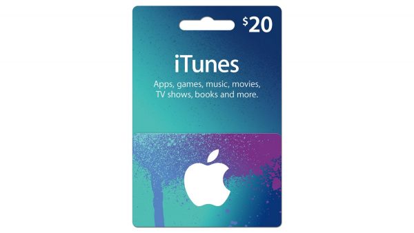 carte itunes 20$