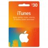 carte itunes 30$