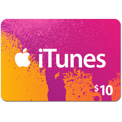 carte itunes 10$