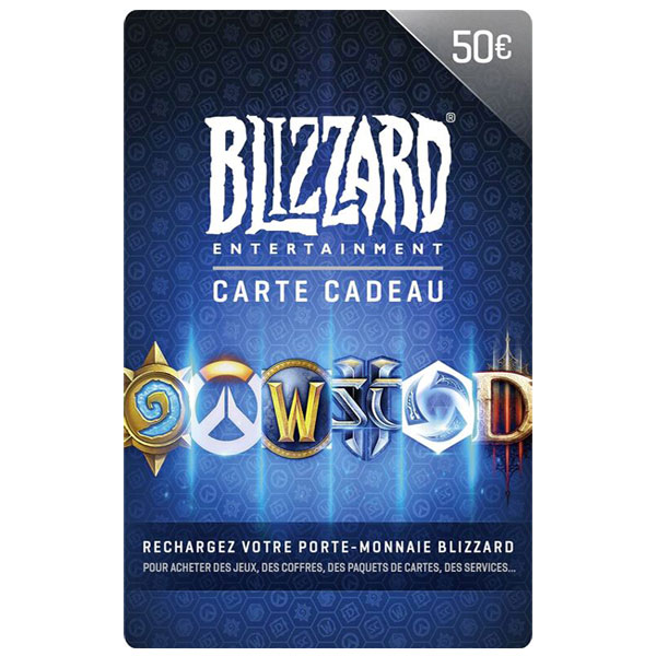 carte blizzard 50€