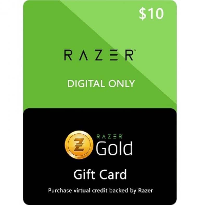Carte Razer Gold 10 Sur Codeplay Maroc Razer Gold Gift Cards - carte cadeau roblox 10$