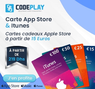 carte itunes maroc